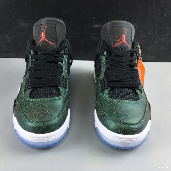 Cheap aj4-1043515 jordan 4 air green laser 0503